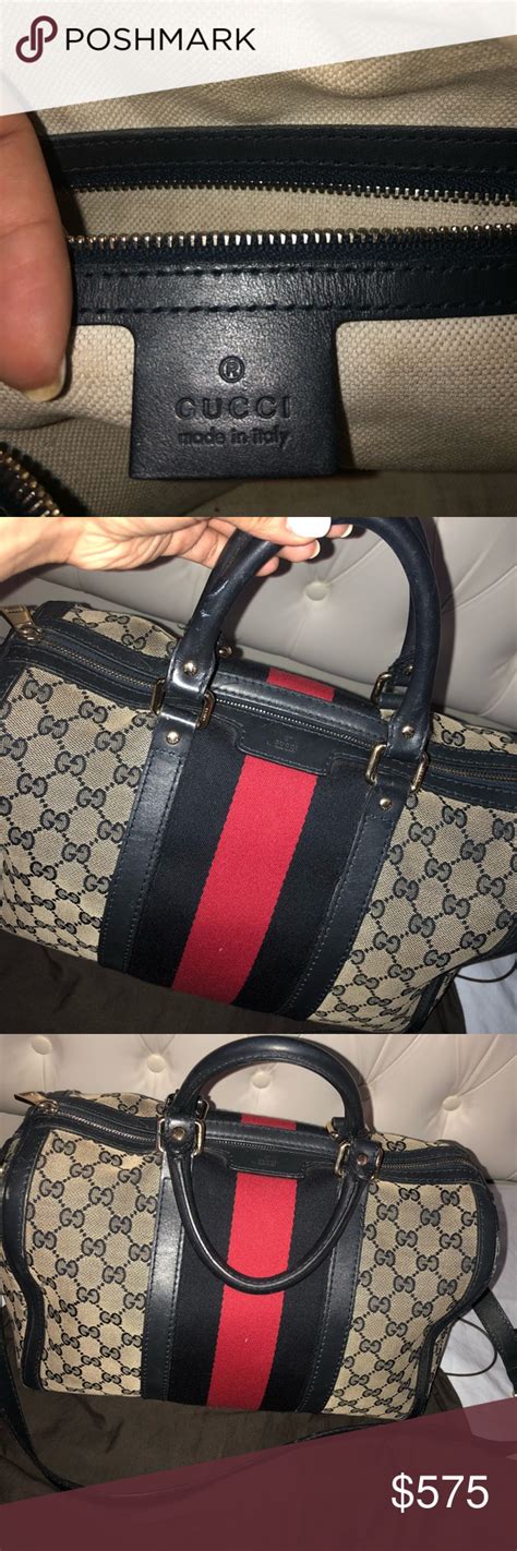 how to tell if vintage gucci is real|authenticate vintage gucci bag.